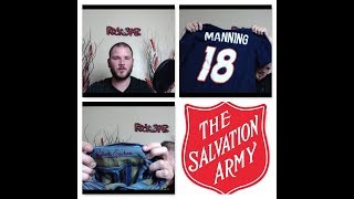 Amazing Brands to sell on Ebay for profit. Salvation Army Thrift Run