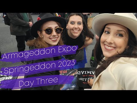 Auckland Armageddon Expo October 2023 Day Three - Jylari Vlogs