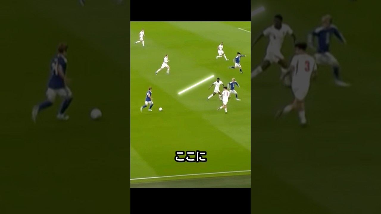 脅威だ！サッカー日本代表がイングランドに佐野航大と伊藤純也と上田綺世の連動で脅威を与えた日！ #サッカー