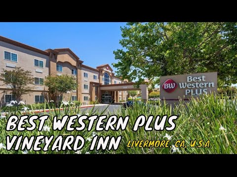 Best Western Vineyard Inn Room Tour & Review - Livermore CA USA | Hotel Accommodations
