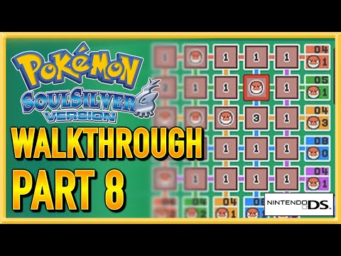 Pokemon SoulSilver - Walkthrough - Gameplay - Let's Play - Part 8
