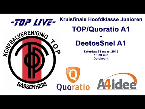 DeetosSnel A1 tegen TOP/Quoratio A1, zaterdag 28 maart 2015