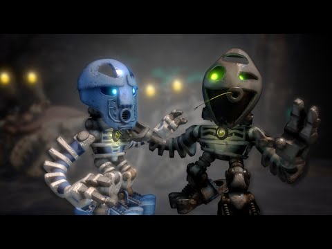 Unfinished BIONICLE Fan Animation -- Kopeke meets Midak