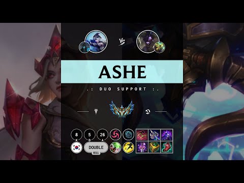 Ashe Support vs Alistar - KR Challenger Patch 14.11