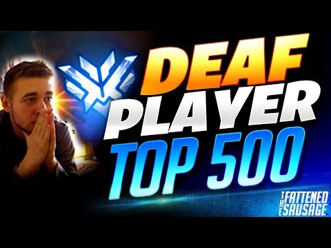 Deaf Overwatch Player Reaches TOP 500 w/ Most Wholesome Reaction! | Overwatch