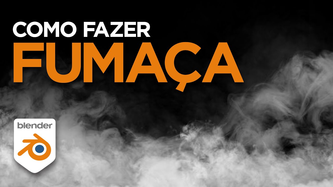 Como fazer FUMAÇA REALISTA (animada) no Blender 3D