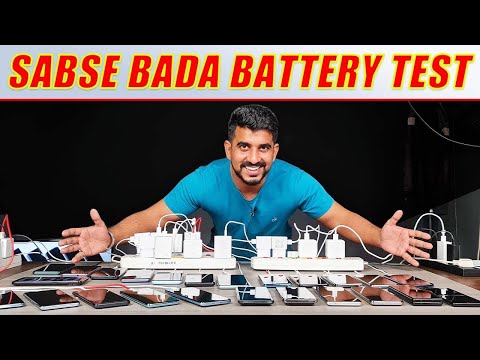 23 Phones ka Epic Battery Charging Test !