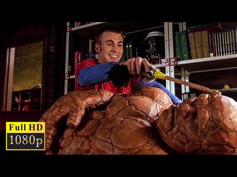 Fantastic Four (2005) Johnny Pranks Ben Scene (1080p) Full HD || Best Movie Scene