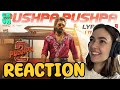 PUSHPA PUSHPA Lyric Video REACTION | Pushpa 2 The Rule | Allu Arjun | Sukumar | Fahadh F | DSP