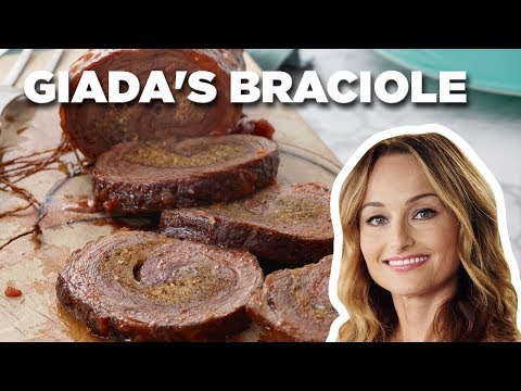 Giada De Laurentiis Makes Braciole | Everyday Italian | Food Network