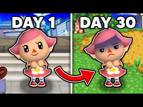 I Played 30 Days of Animal Crossing City Folk