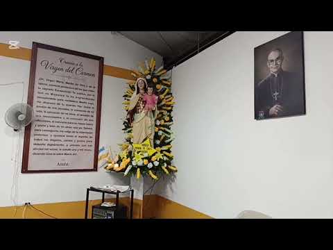 Santo Rosario y eucaristía capilla virgen del Carmen barrio Santander tame arauca domingo 26-7-26