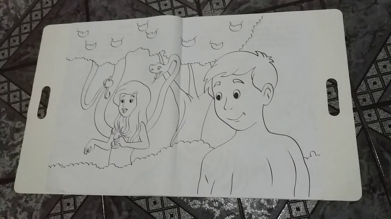 Watch Now Colorindo imagens da linda história de Adão e Eva Colorindo imagens da linda história de Adão e Eva