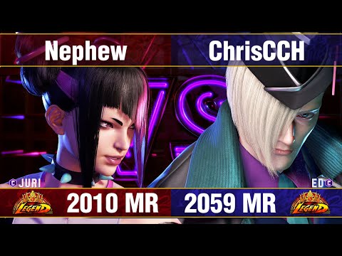 【スト6】ネフュー vs  ChrisCCH (ジュリ vs エド) SF6 Nephew vs ChrisCCH (Juri vs Ed)