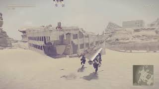 NeiR:Automata[ニーア・オートマタ] #5 じっくり初見プレイ　[Bルート]