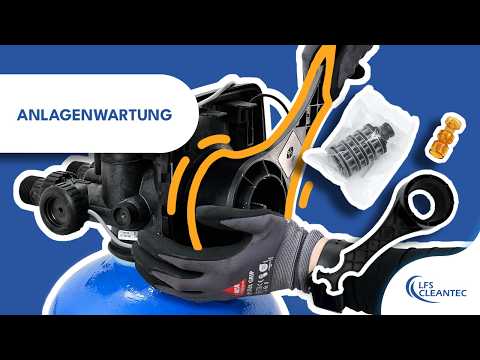 LFS Video: Wasserenthärtungsanlage warten: CLACK WS1 Wartungskit im Einsatz