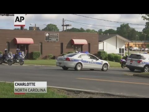 Two days after police say Riley Howell acted heroically when giving his life to stop a gunman in his UNCC classroom, Charlotte-Mecklenburg Police officers escorted his body from a Charlotte mortuary to his hometown of Waynesville, North Carolina. (May 2)