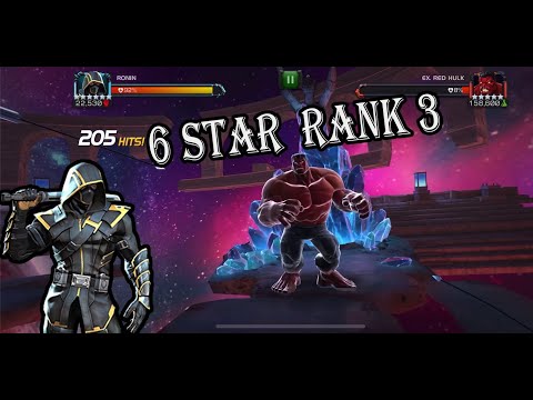 Testing 6 Star Rank 3 Ronin (Without using Parry) - Intercept God - Marvel Contest of Champions