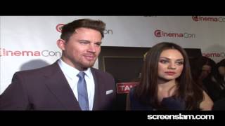 Jupiter Ascending: Channing Tatum & Mila Kunis CinemaCon Interview