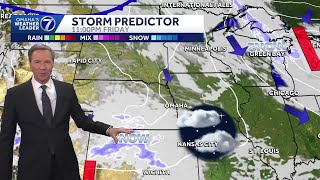 Snow stays south of Omaha tonight