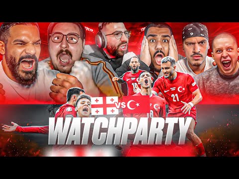 Türkiye WILL WIN THE WORLD CUP 🏆 CRASHOUT IN Türkiye vs. GEORGIA Watchparty ⚽️