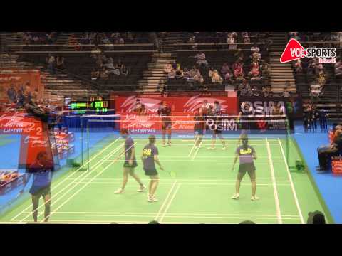 LNSO 2012 Women's Doubles Round of 16 - Lei YAO & Shinta vs Lok Yan POON & Ying Suet Tse