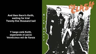The Clash -Jail Guitar Doors (Lyrics) (Subtitulos en español)