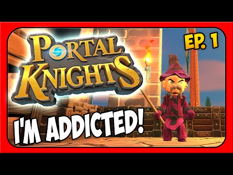 EPIC MINECRAFT-TROVE MASHUP! Portal Knights Let's Play