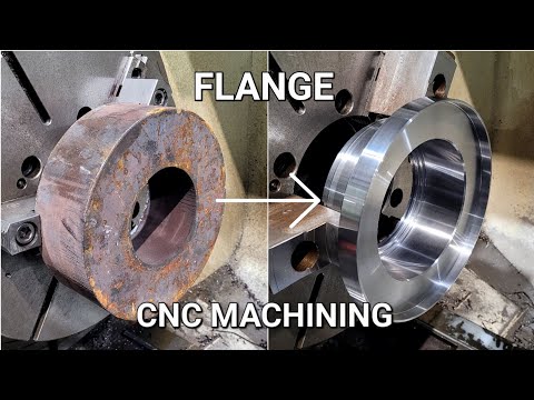 New Flange | CNC Lathe Machining