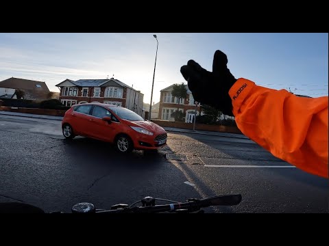 My cycle to work - North Cardiff to Cardiff University (Cathays Campus)