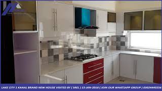 LAKE CITY 1 KANAL BRAND NEW HOUSE FOR SALE 6 BED ( 3.5 CRORE ) VISITED BY ( SREL ) 15-JAN-2018