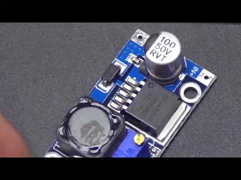 XL6009 DC-DC step-up power supply regulator module output adjustable 5V/6/9/12V rise 24v current 4A