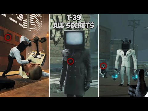 Skibidi Toilet 39-1 ALL Secrets & Easter Eggs (1-77) All Episodes & NEW Seasons (REMASTERED Edition)