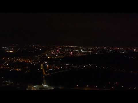 Ruda Śląska z drona  Sylwester 2019 1080p