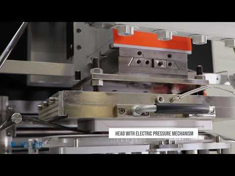 KELLER hot stamping machine K-DESK PRECISION for printing on household appliances parts