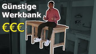 Günstige Werkbank mit OSB-Arbeitsplatte | Eigene Werkstatt Teil 4 | 027