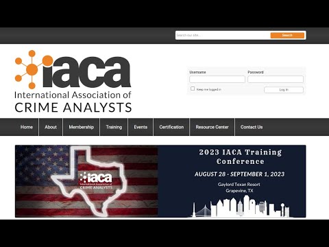 2023 International Association of Crime Analysts