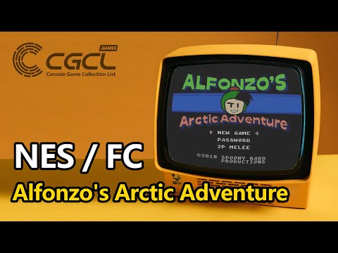 NES / FC GAME：Alfonzo's Arctic Adventure Playthrough