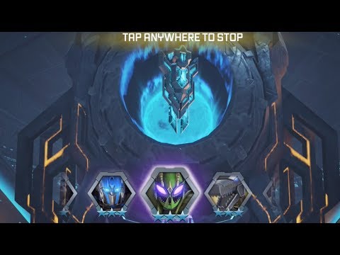 AMAZING CRYSTAL OPENING!! 3 STAR BOT CRYSTAL! - TRANSFORMERS : Forged To Fight