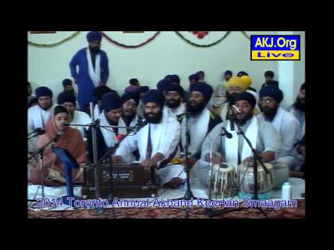 093 Toronto July 2014 Smaagam - Saturday Morning Keertan -  Bhai Nirmaljot Singh Jee CA