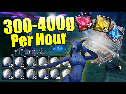 TBC 300-400 Gold per hour - Mana tombs stealth farm!