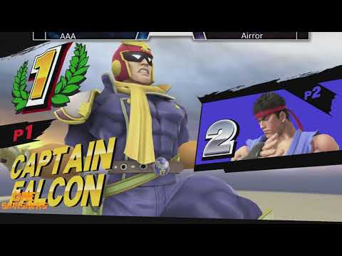 OUG 2018 - SSB4: AAA (C. Falcon) vs Airror (Ryu) - Pools