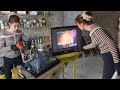 Genius Girl Repair And Restore An Antique TV In A Junkyard And Give It To A Lonely Old Lady