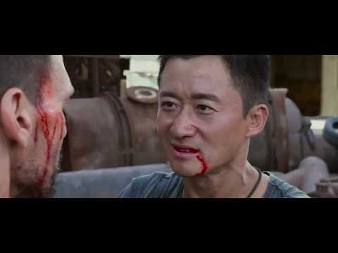 Jing Wu VS Frank Grillo (FILME LOBO GUEREIRO 2)