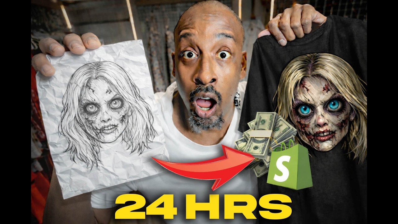 Had 24 Hours to Turn This Into a T-Shirt Business