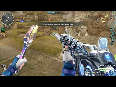 Crossfire NA ( Đột Kích Bắc Mỹ  ) 2.0 : M4A1 Ice Blade - Hero Mode X - Zombie V4