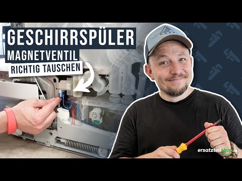Ablaufventil Ventil Geschirrspüler tauschen - so geht es!