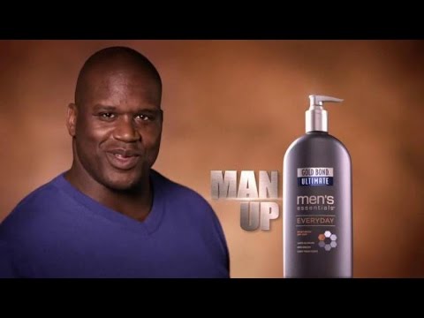 TV Spot - Gold Bond Men's Lotion - Bees & Honey - Feat Shaquille O'Neal - Man Up
