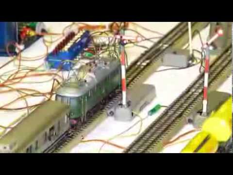 27. Stummi-Treff WN,  11 - Manueller Blockbetrieb mit Signal 443 G und Stellpult Märklin 474/8