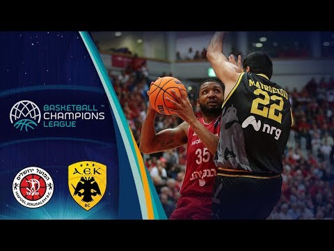 Hapoel Jerusalem vs. AEK - Highlights - Basketball Champions League 2019-20